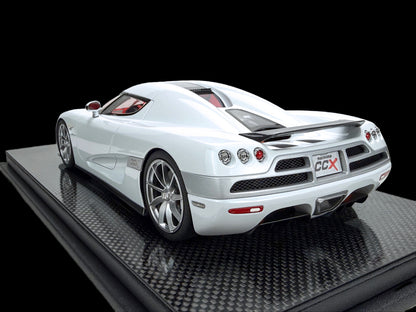 Pre-order FrontiArt Koenigsegg CCX 7063 Pearl White - Limited 150 pcs