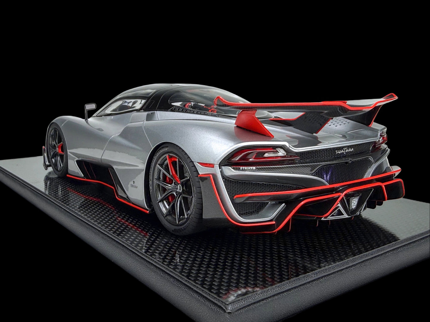 Pre-order FrontiArt SSC Tuatara Striker in Silver - Limited 100 pcs