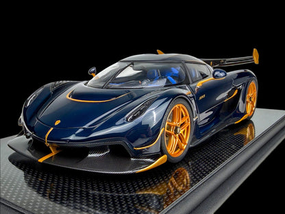 Pre-order FrontiArt Koenigsegg Jesko #7320 Blue Tinted Carbon - Limited 100 pcs