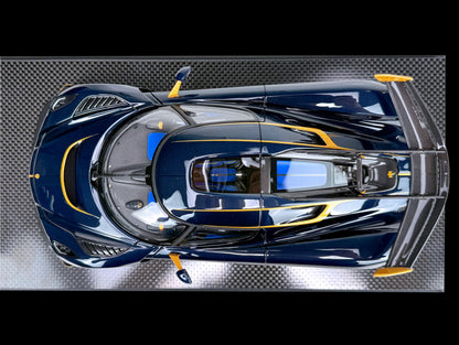 Pre-order FrontiArt Koenigsegg Jesko #7320 Blue Tinted Carbon - Limited 100 pcs