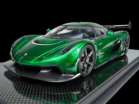 Pre-order FrontiArt Koenigsegg Jesko #7555 in Manz Green - Limited 100 pcs
