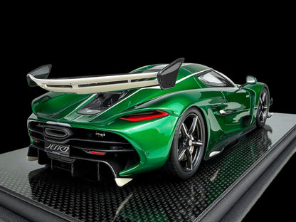 Pre-order FrontiArt Koenigsegg Jesko #7555 in Manz Green - Limited 100 pcs