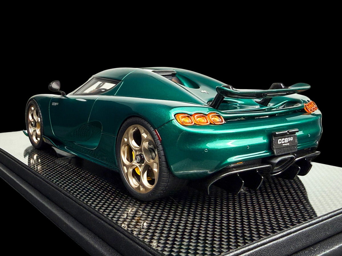 Pre-order FrontiArt Koenigsegg CC850 in Jaktgron - Limited 100 pcs