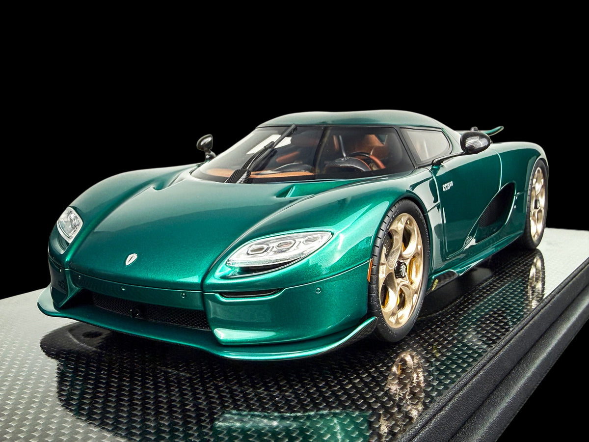 Pre-order FrontiArt Koenigsegg CC850 in Jaktgron - Limited 100 pcs