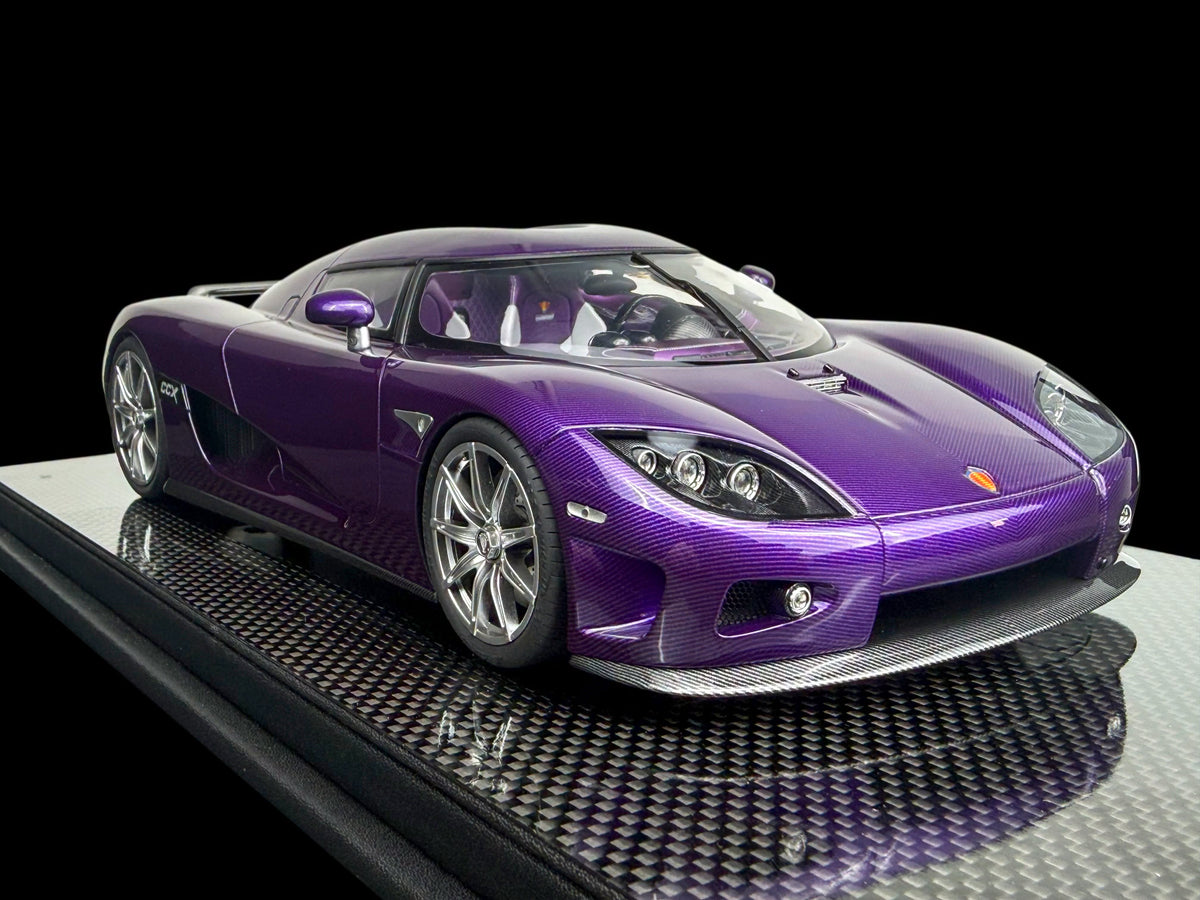 Pre-order FrontiArt Koenigsegg CCX Purple Carbon - Limited 100 pcs