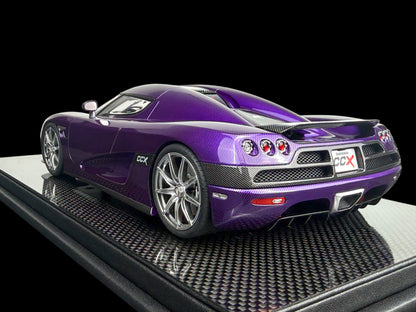 Pre-order FrontiArt Koenigsegg CCX Purple Carbon - Limited 100 pcs