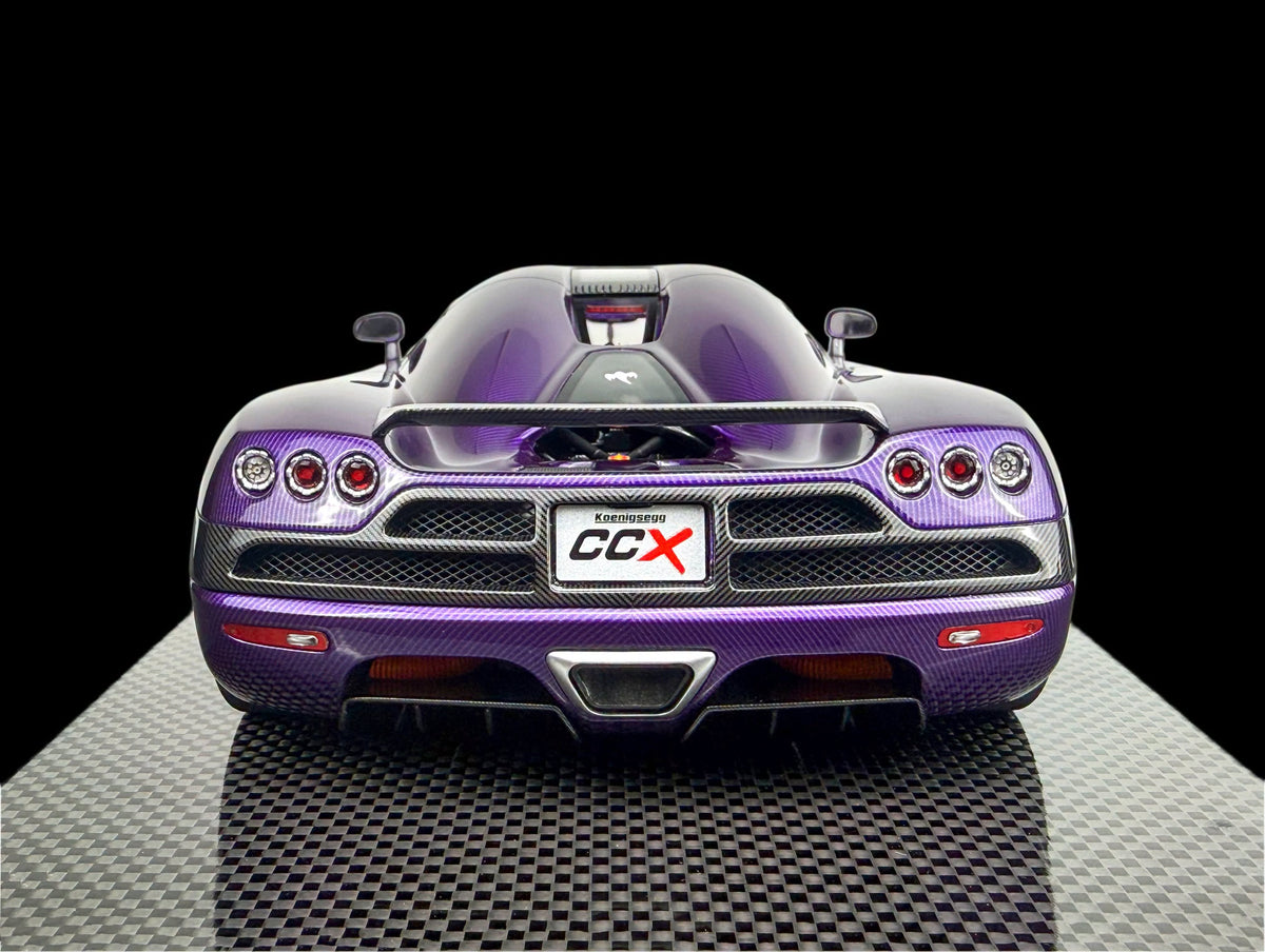 Pre-order FrontiArt Koenigsegg CCX Purple Carbon - Limited 100 pcs
