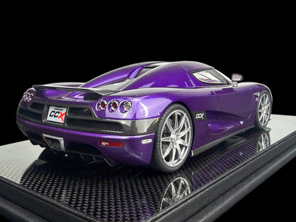Pre-order FrontiArt Koenigsegg CCX Purple Carbon - Limited 100 pcs