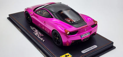 BBR Clearance Ferrari 458 Flash Pink - Limited 15 pcs with Display Case