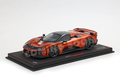 Pre-order BBR Ferrari F80 Red Rosso + Italian Stripe Fully Open Diecast - Limited Edition