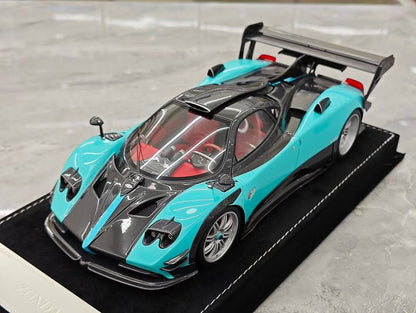 HH Model Pagani Zonda Cyan & Black Carbon - Limited 30 pcs