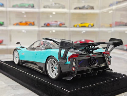 HH Model Pagani Zonda Cyan & Black Carbon - Limited 30 pcs