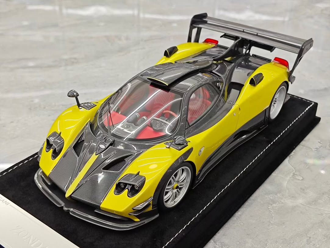 HH Model Pagani Zonda Gold and Black Carbon - Limited 30 pcs