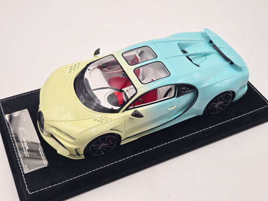 HH Model Bugatti Chiron SS Sea Salt Lemon Gradient - Limited 30 pcs