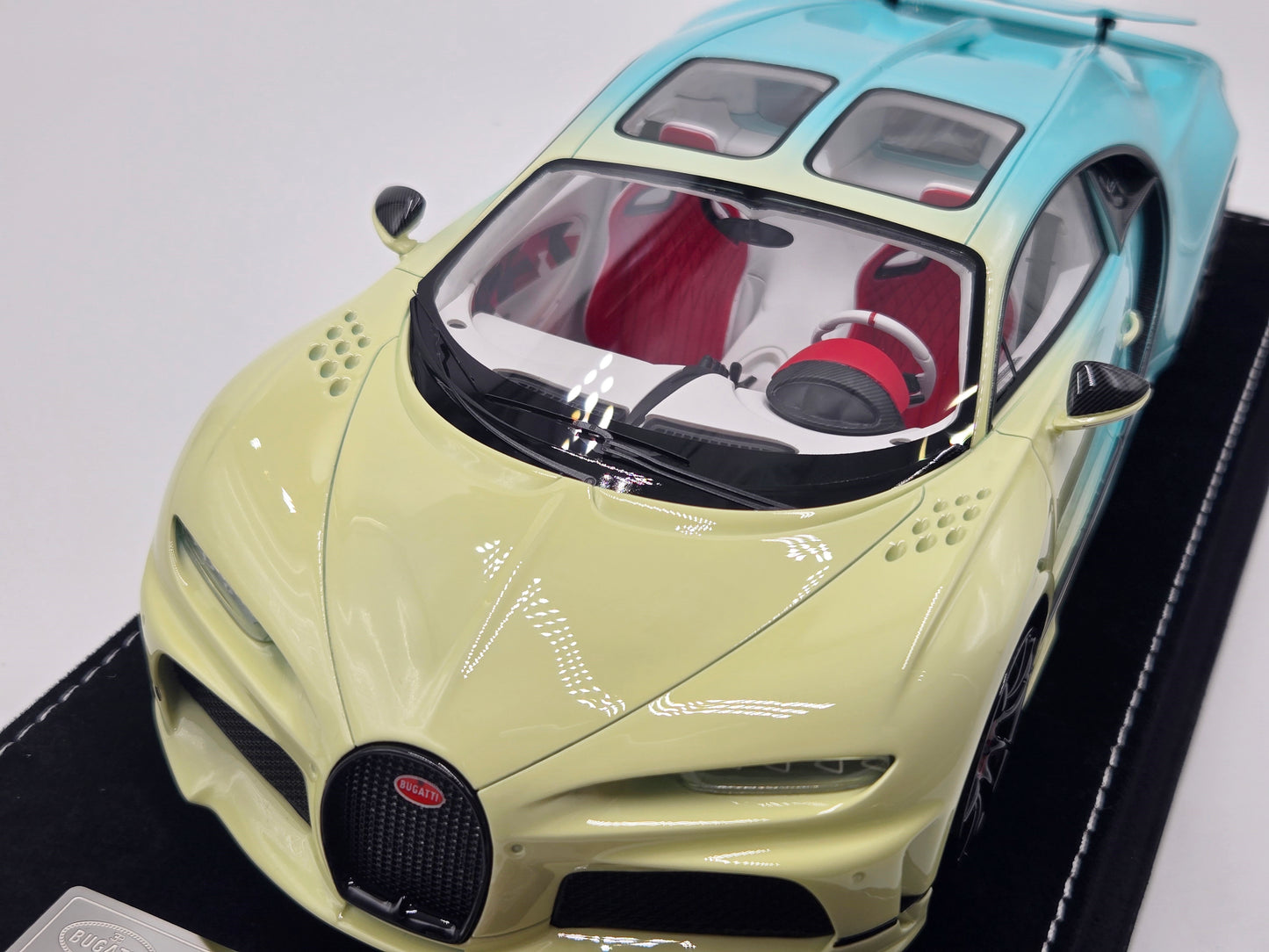 HH Model Bugatti Chiron SS Sea Salt Lemon Gradient - Limited 30 pcs