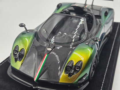 HH Model Pagani Zonda Cinque Roadster Chameleon Gold - Limited 30 pcs