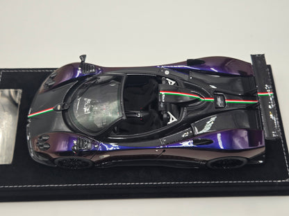 HH Model Pagani Zonda Cinque Roadster Chameleon Purple - Limited 30 pcs