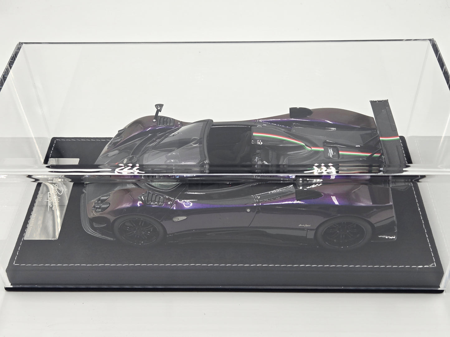 HH Model Pagani Zonda Cinque Roadster Chameleon Purple - Limited 30 pcs