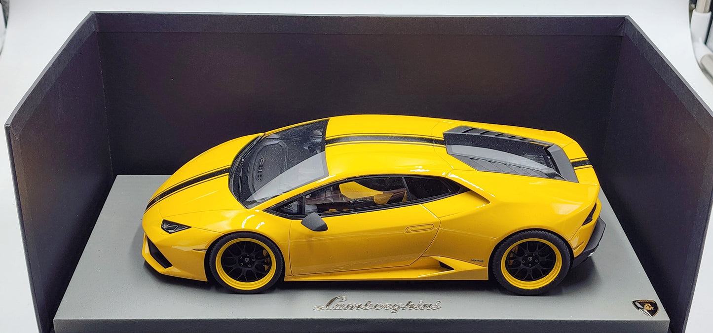 TCM Lamborghini Huracan Custom Yellow - Limited 50 pcs 1/18