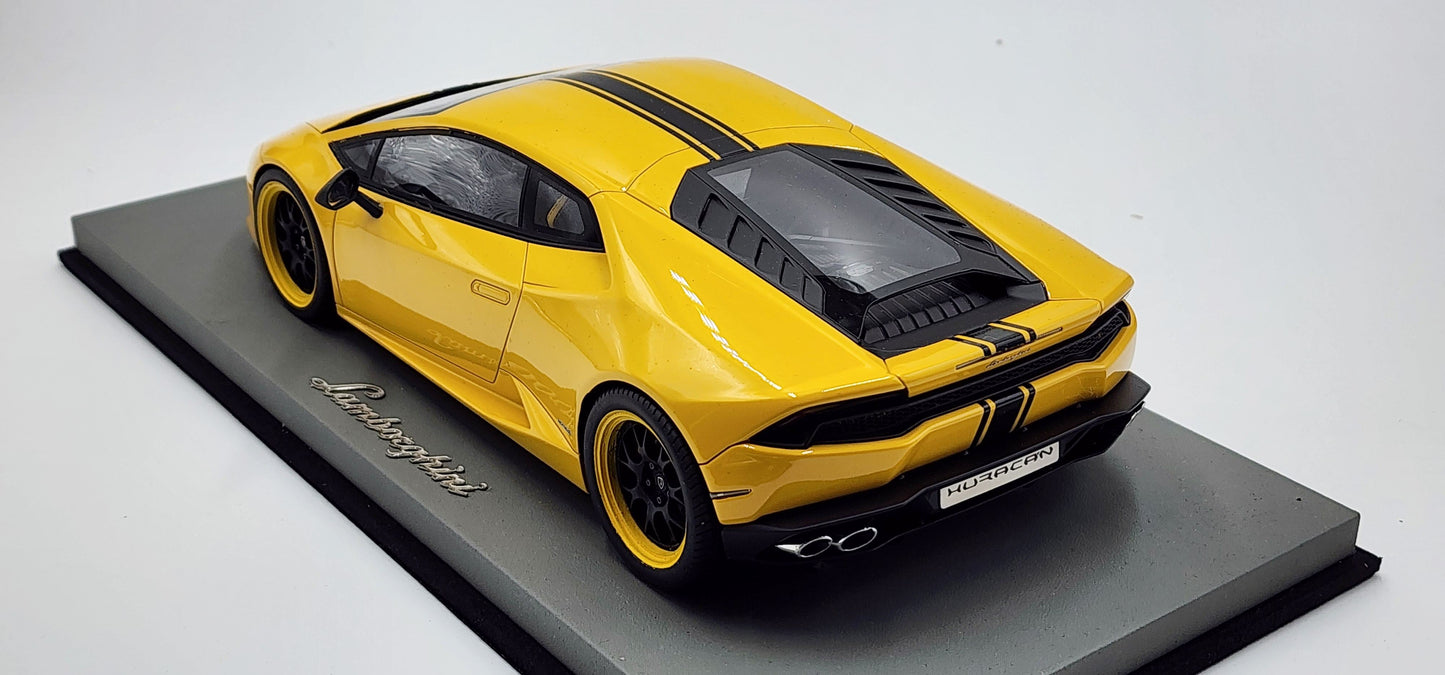 TCM Lamborghini Huracan Custom Yellow - Limited 50 pcs 1/18