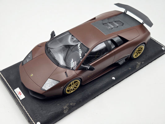 Clearance MR Lamborghini Murcielago Brown with Gold Wheel - Limited 25 pcs, RARE