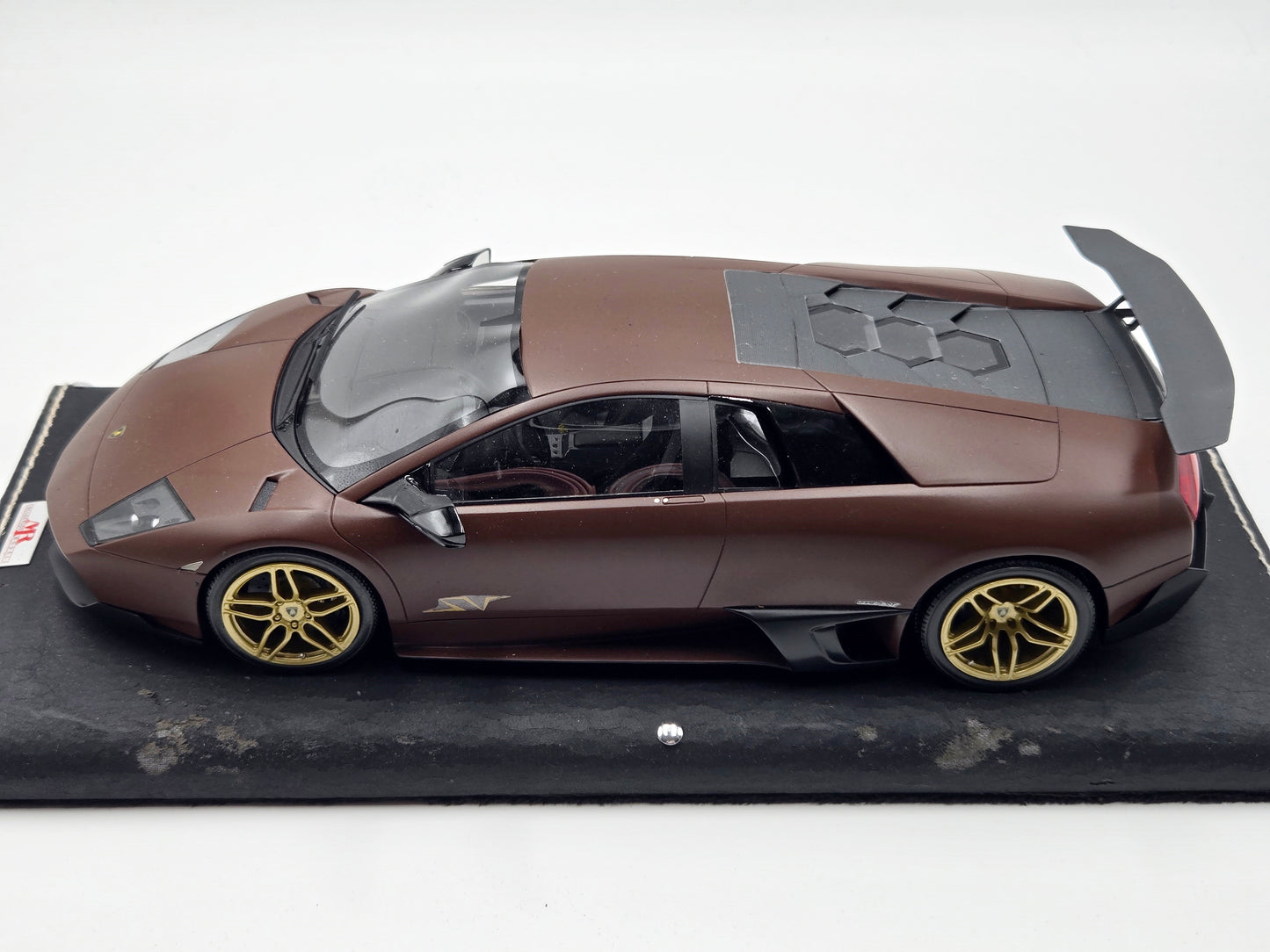 Clearance MR Lamborghini Murcielago Brown with Gold Wheel - Limited 25 pcs, RARE