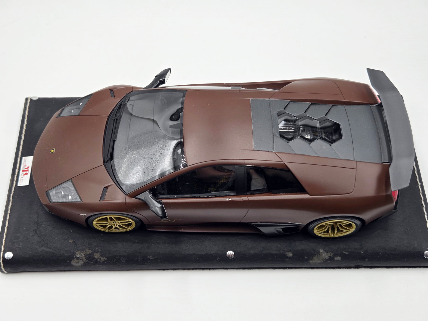 Clearance MR Lamborghini Murcielago Brown with Gold Wheel - Limited 25 pcs, RARE