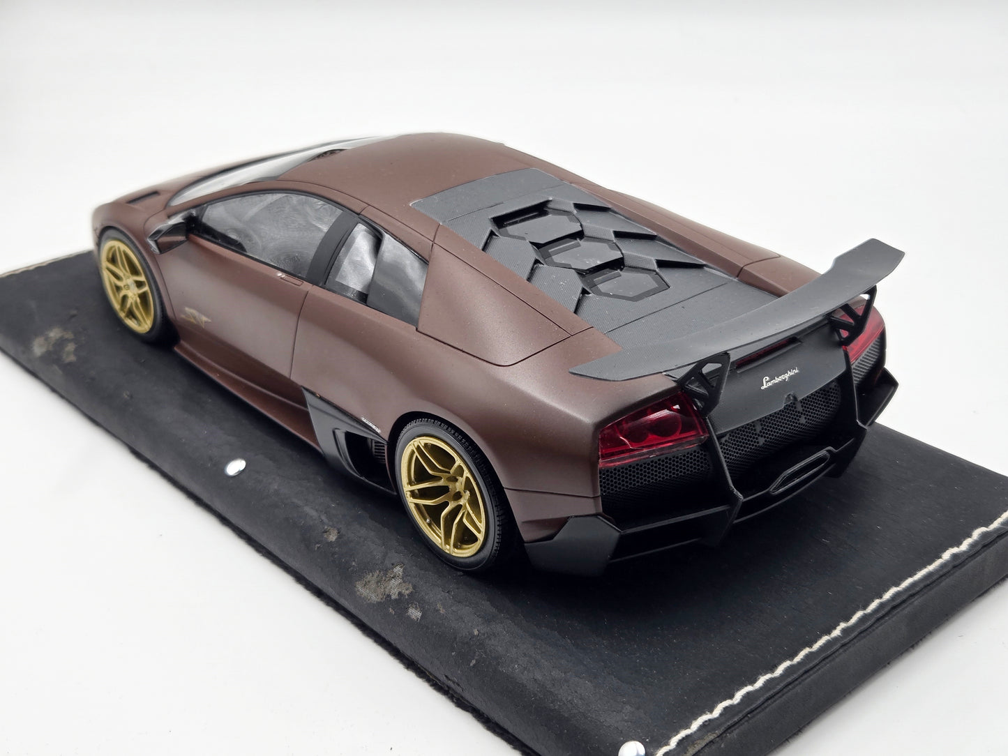 Clearance MR Lamborghini Murcielago Brown with Gold Wheel - Limited 25 pcs, RARE