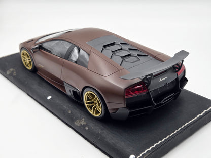 Clearance MR Lamborghini Murcielago Brown with Gold Wheel - Limited 25 pcs, RARE