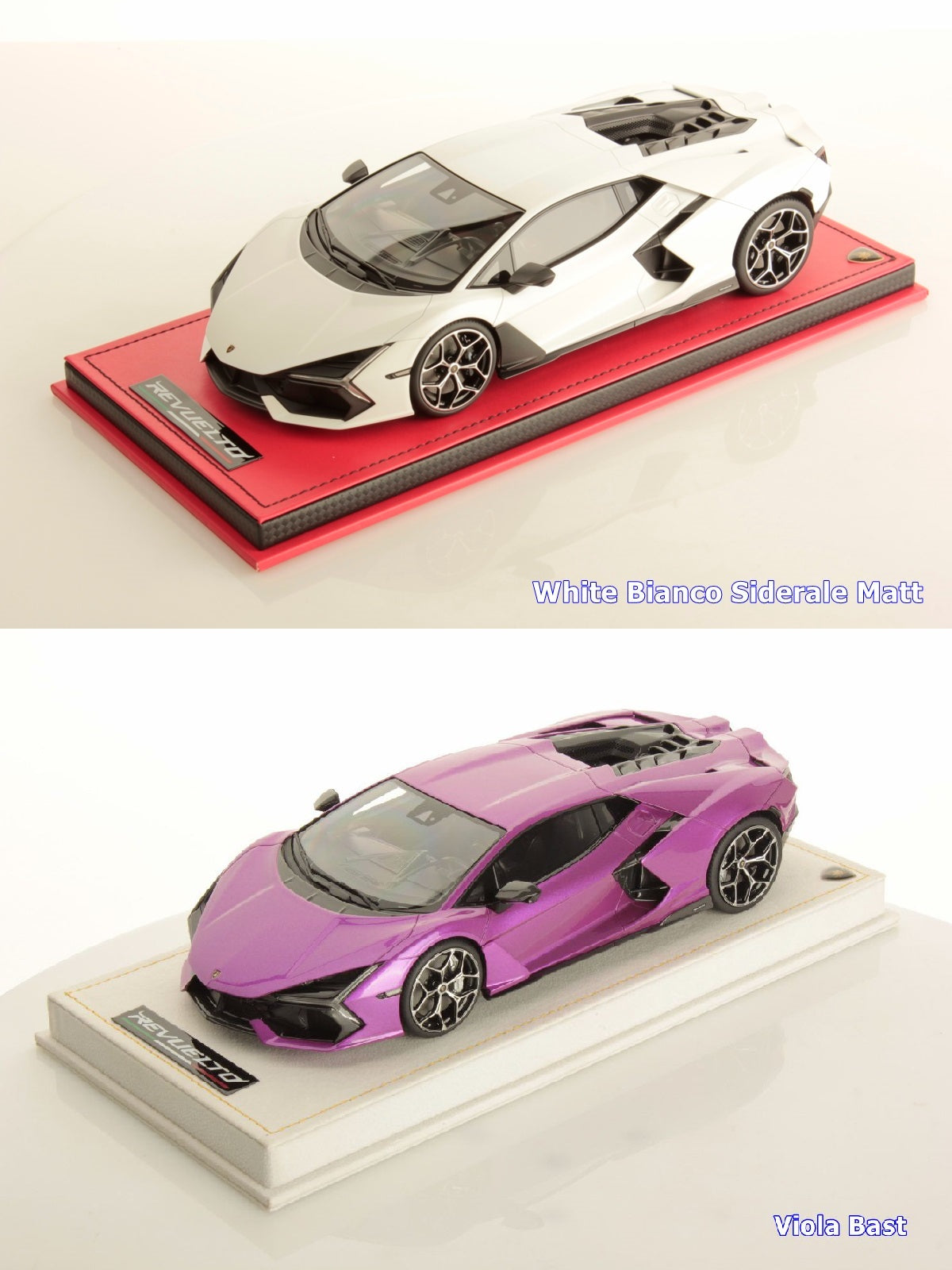 MR Lamborghini Revuelto (White, Purple) - Limited 99 pcs