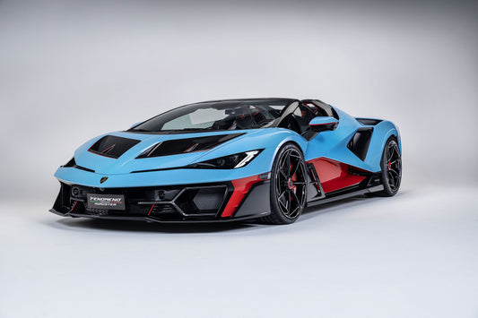 MR Lamborghini Fenomeno Roadster Blu Cepheus / Rosso Mars - Limited 99 pcs