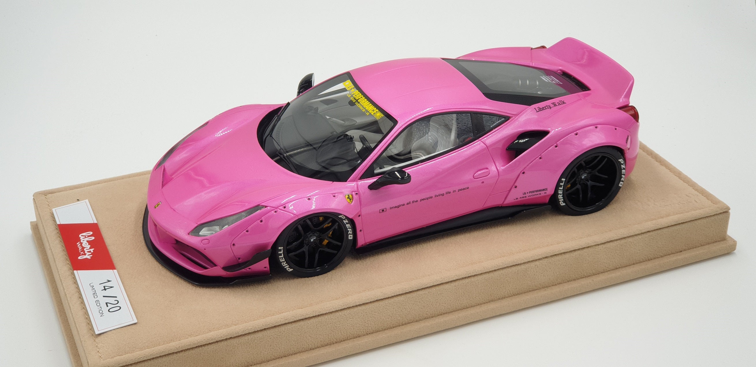 Ferrari 458 Liberty Walk Performance, Pink - Ltd 20 pcs by LB Work ...