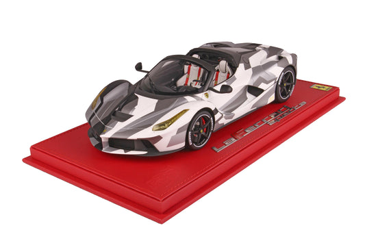 BBR Ferrari Laferrari Aperta Camouflage - Limited 40 pcs with Display Case