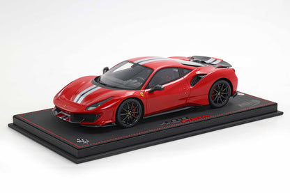 BBR Ferrari 488 PISTA Red Metallic Rosso Corsa - Limited 218 pcs