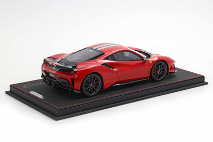 BBR Ferrari 488 PISTA Red Metallic Rosso Corsa - Limited 218 pcs