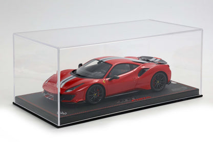 BBR Ferrari 488 PISTA Red Metallic Rosso Corsa - Limited 218 pcs
