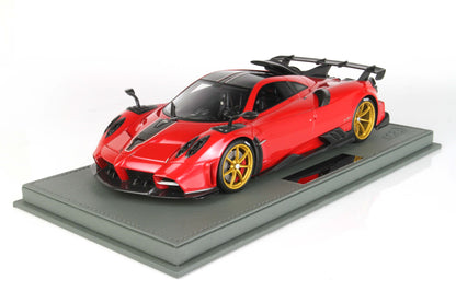 BBR Pagani Imola Azalea Red Metallic - Limited 140 pcs with Display Case