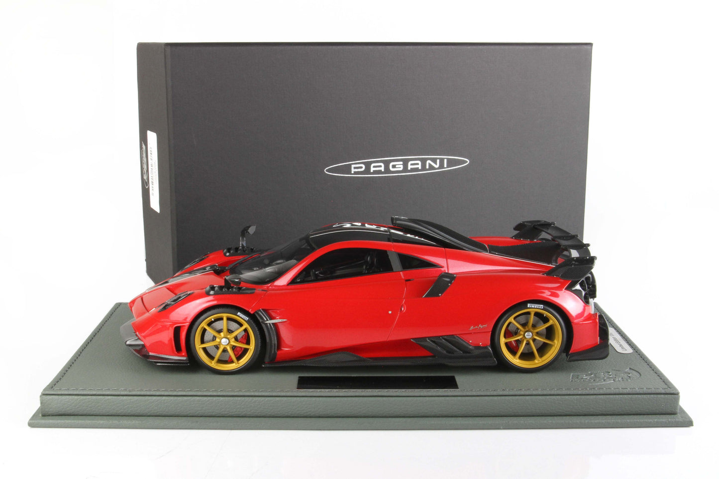 BBR Pagani Imola Azalea Red Metallic - Limited 140 pcs with Display Case