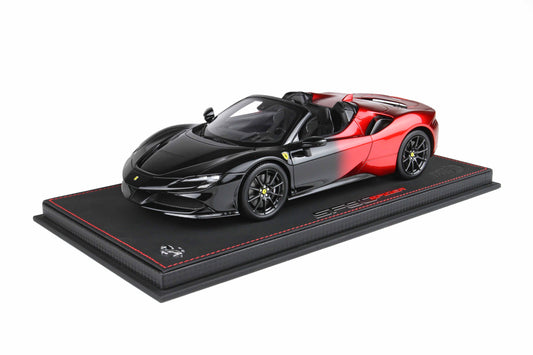 [Pre-order] BBR Ferrari SF90 Spider Magma red and Black - Limited 90 pcs