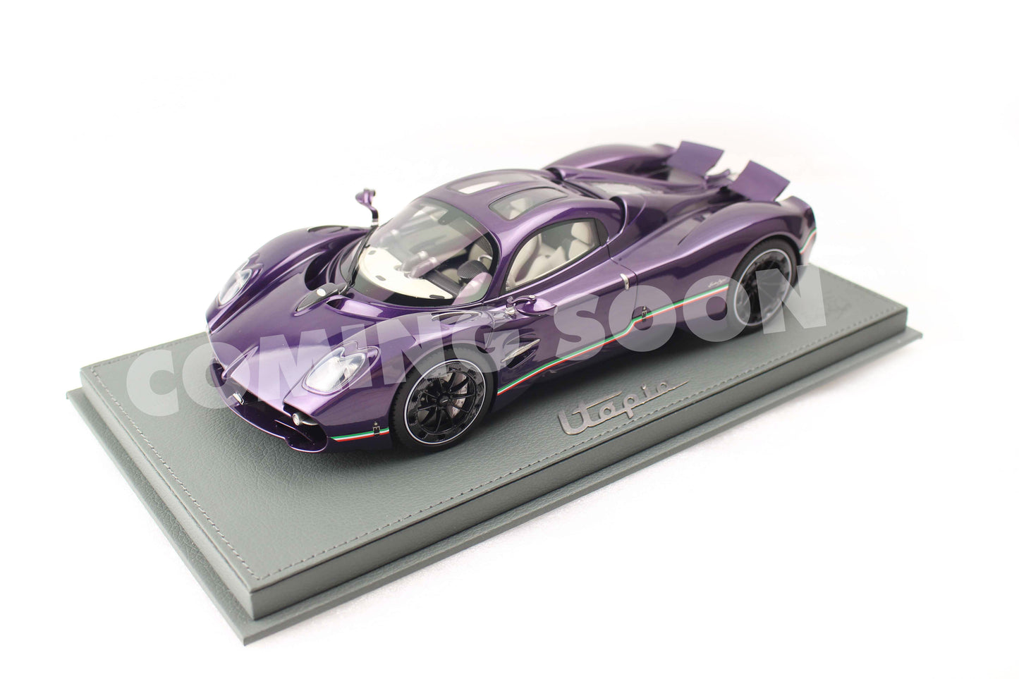 Pre-order BBR Pagani Utopia Purple Viola Hong Kong with Italian stripe - Limited 100 pcs