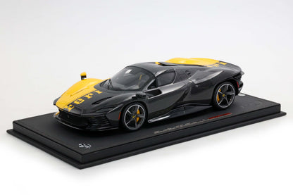 Pre-order BBR Ferrari SP3 Daytona 599+1 Spider Giallo Modena and Carbon fiber - Limited 99 pcs