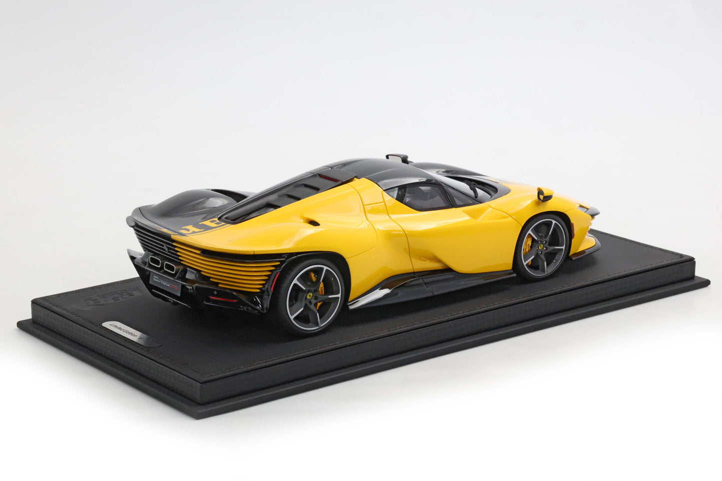 Pre-order BBR Ferrari SP3 Daytona 599+1 Spider Giallo Modena and Carbon fiber - Limited 99 pcs