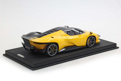 Pre-order BBR Ferrari SP3 Daytona 599+1 Spider Giallo Modena and Carbon fiber - Limited 99 pcs