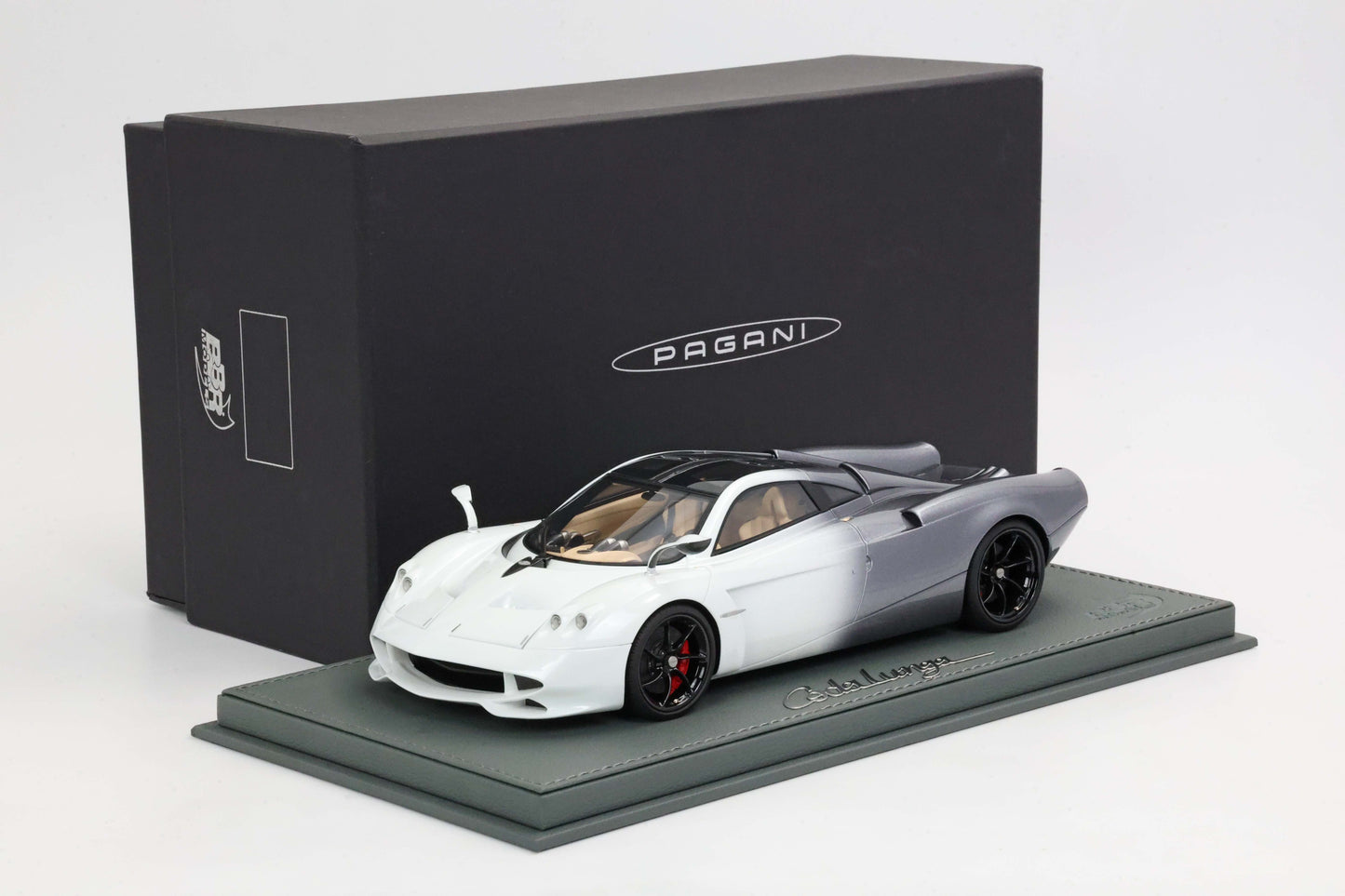 Pre-order BBR Pagani Huayra Codalunga Bianco Malta - Limited 200 pcs