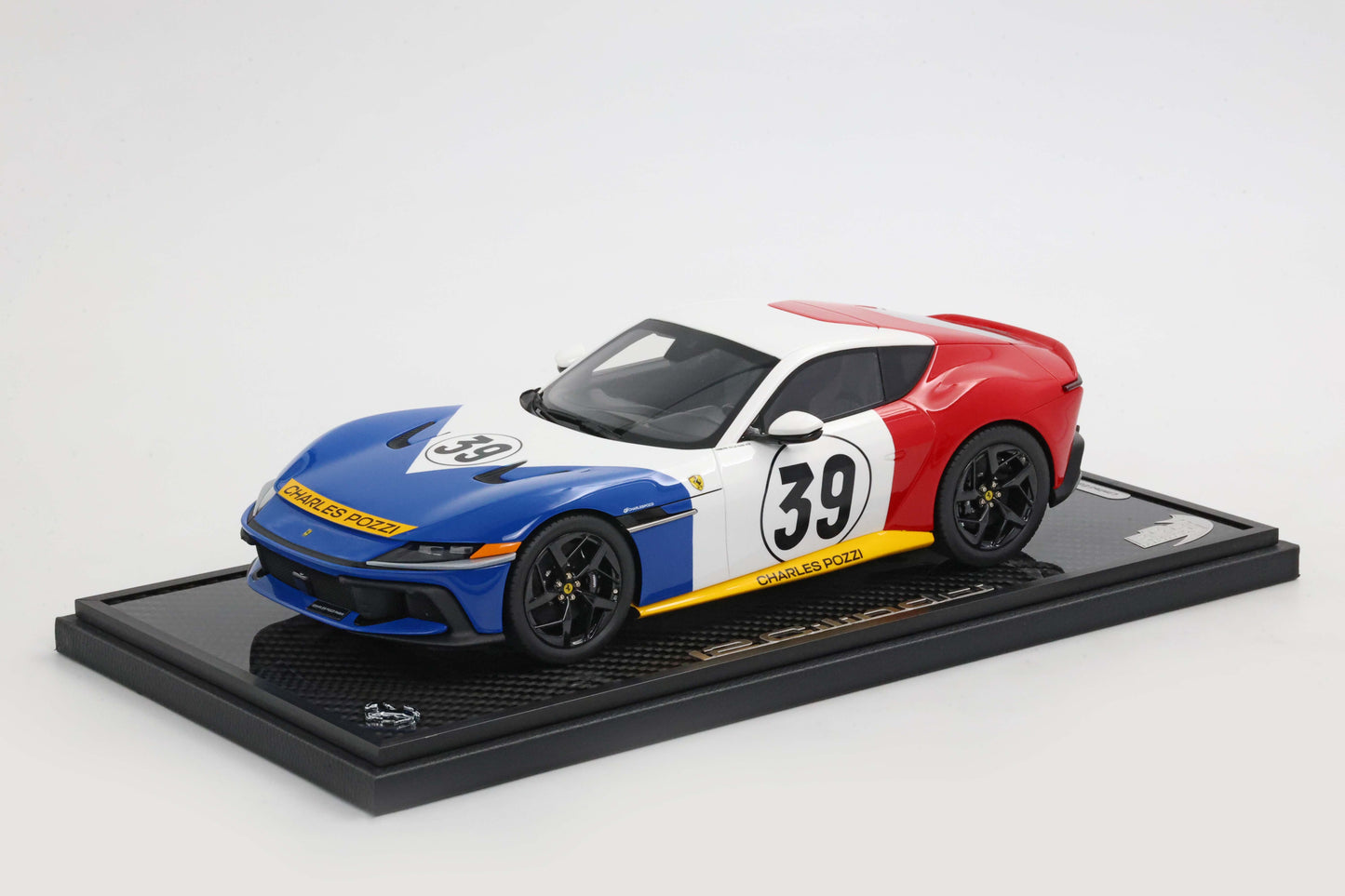 Pre-order BBR Ferrari 12 Cilindri Coupe Tribute to Le Mans 1972 - Limited 39 pcs