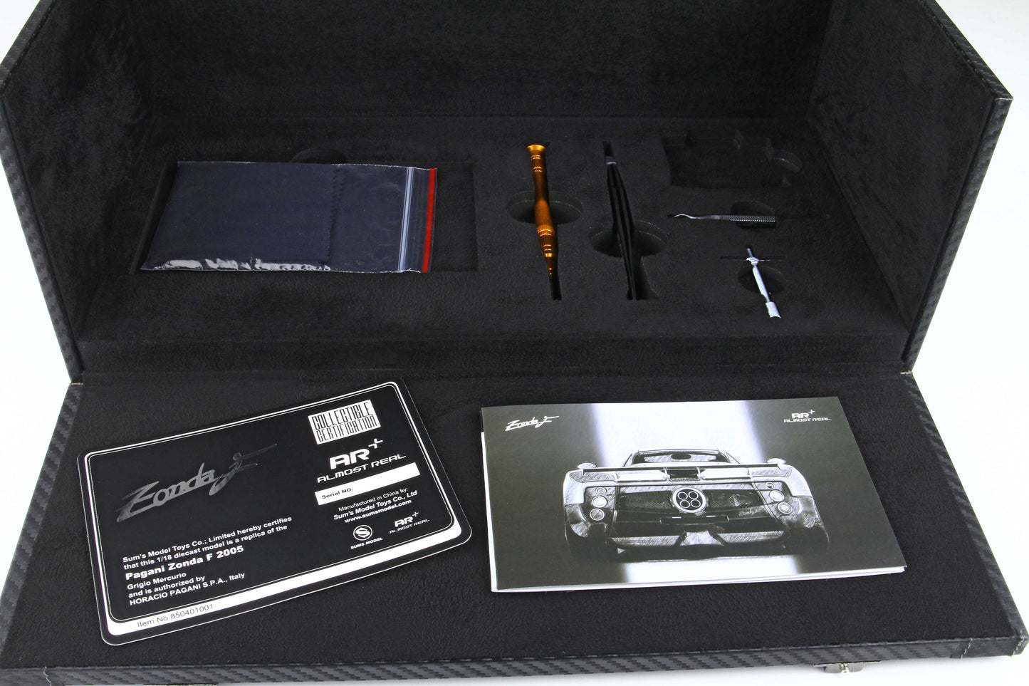 BBR Pagani Zonda Cinque Diecast Fully Open, Special Pack - Limited Edition