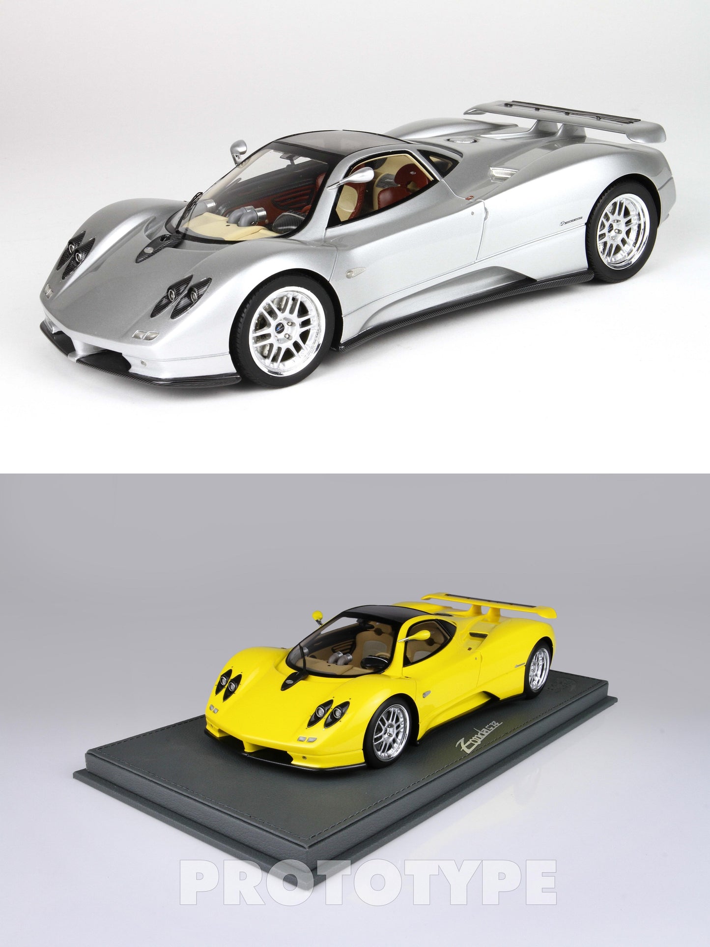 Pre-order BBR Pagani Zonda C12 (Yellow, Silver) - Limited 99 pcs