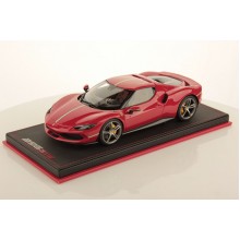 Ferrari 296 GTB Red with Italian Livery - ONE OFF Limited 1 pcs by MR