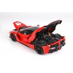 Ferrari Laferrari Red Corsa Fully Open Diecast - Limited 99 pcs with Display Case by BBR