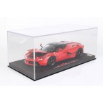 Ferrari Laferrari Red Corsa Fully Open Diecast - Limited 99 pcs with Display Case by BBR